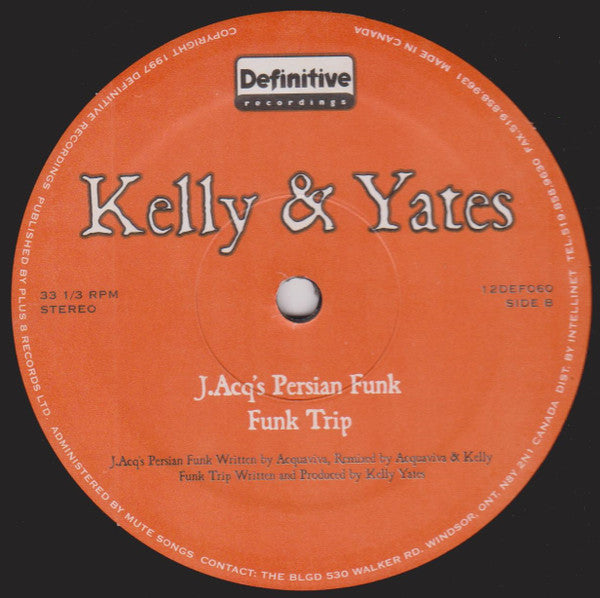 Kelly & Yates : Horns Aplenty (12")