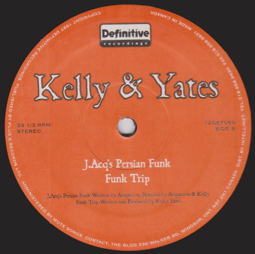 Kelly & Yates : Horns Aplenty (12")