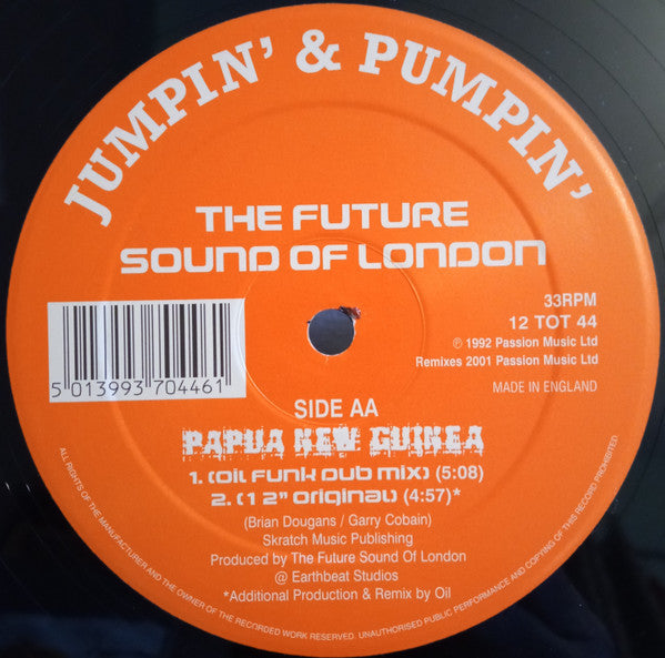 The Future Sound Of London : Papua New Guinea 2001 (12")