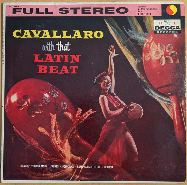 Carmen Cavallaro : Cavallaro With That Latin Beat (LP, Album, RP)