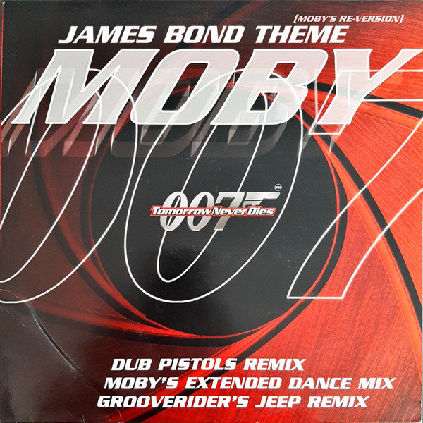 Moby : James Bond Theme (Moby's Re-Version) (12", Promo)