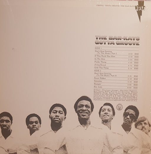 The Bar-Kays* : Gotta Groove (LP, Album, RE, 180)