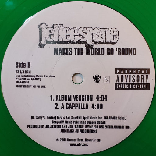 Jelleestone : Makes The World Go 'Round (12", Promo, Gre)