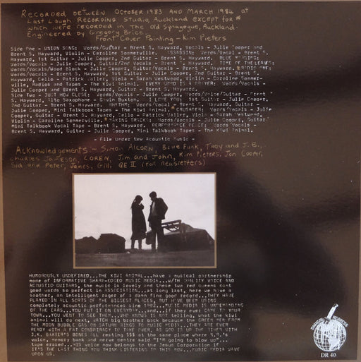The Kiwi Animal : Music Media (LP, Album, RE)