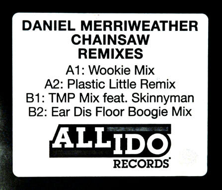 Daniel Merriweather : Chainsaw (12", Promo, W/Lbl)