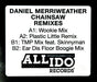 Daniel Merriweather : Chainsaw (12", Promo, W/Lbl)