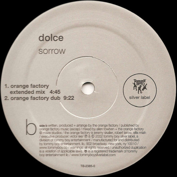 Dolce : Sorrow (12")