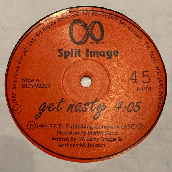 Split Image (16) : Get Nasty / So Beautiful (12", Single)