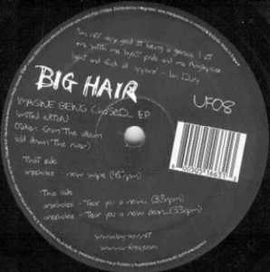 Big Hair : Imagine Being Chased... EP (12", EP, Ltd)