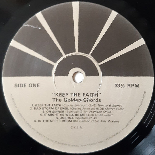 The Golden Chords (2) : Keep The Faith (LP, Album)