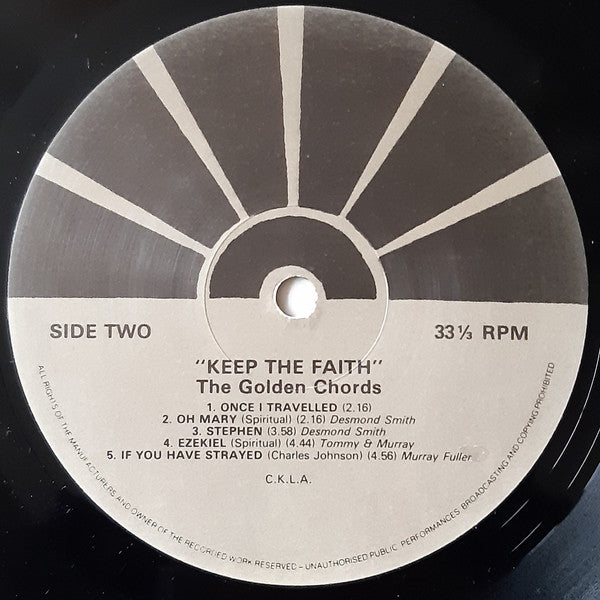 The Golden Chords (2) : Keep The Faith (LP, Album)
