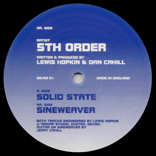 5th Order : Solid State / Sineweaver (12")