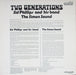 Sid Phillips And His Band* & The Simon Sound : Two Generations (LP)