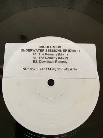 Miguel Migs : Underwater Sessions EP (2x12", EP, W/Lbl)