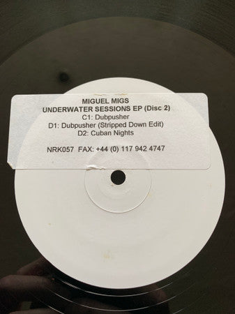 Miguel Migs : Underwater Sessions EP (2x12", EP, W/Lbl)