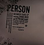 Person (8) Featuring Spank Rock And Outputmessage : Business Class EP (12", Ltd, Red)