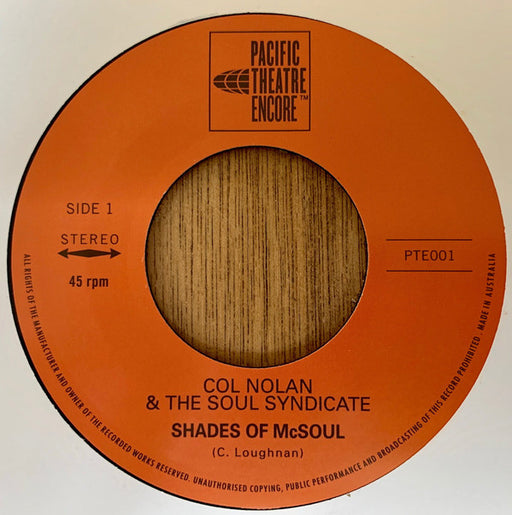 Col Nolan Soul Syndicate : Shades Of McSoul (7", Single, Ltd)