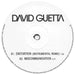 David Guetta : Distortion (12", Promo)