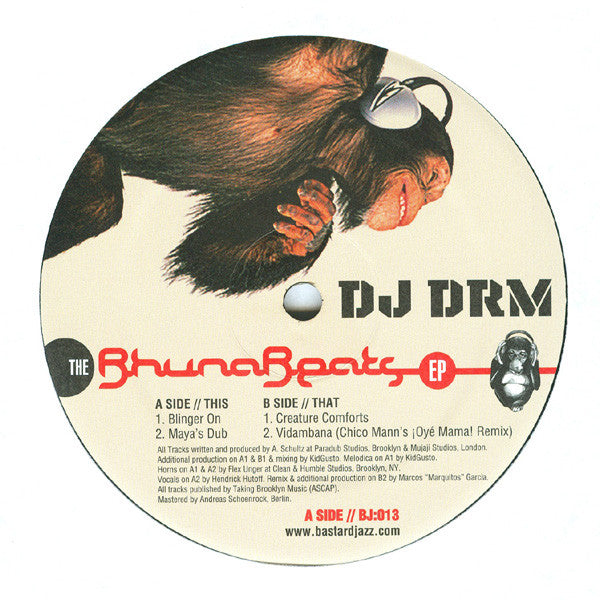DJ DRM : The BhunaBeats EP (12")