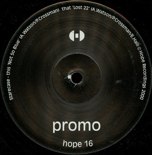 Starecase : Not So Blue / Lost 22 (12", Promo)