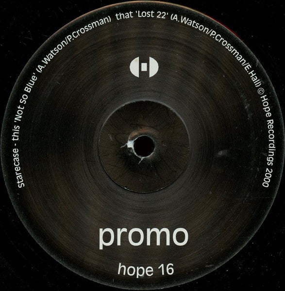 Starecase : Not So Blue / Lost 22 (12", Promo)