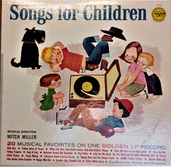Mitch Miller, The Sandpiper Chorus And Orchestra : Songs For Children (LP)