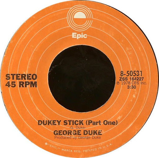 George Duke : Dukey Stick (7", Styrene, Ter)