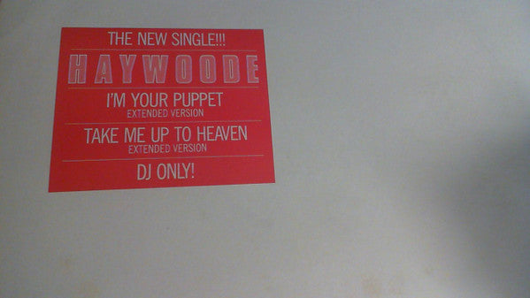 Haywoode : I'm Your Puppet (12", Single, Promo, W/Lbl)