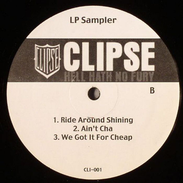 Clipse : Hell Hath No Fury (LP Sampler) (12", Smplr)