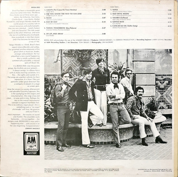 Bossa Rio : Bossa Rio (LP, Album)