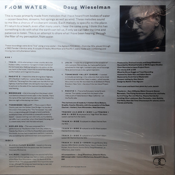 Doug Wieselman : From Water (LP, Album)
