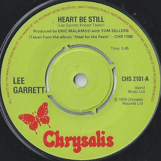 Lee Garrett : Heart Be Still / Broken Down D.J. (7")