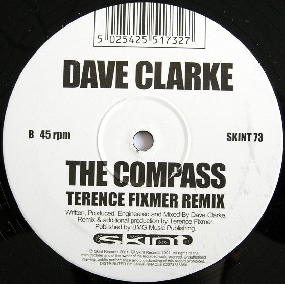 Dave Clarke : The Compass (12", Single)