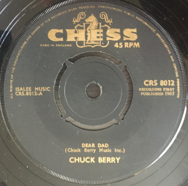 Chuck Berry : Dear Dad (7", Single, 4 P)