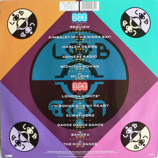 London Boys : The Twelve Commandments Of Dance (LP, Album)