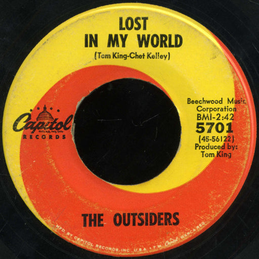 The Outsiders (4) : Respectable / Lost In My World (7", Single, Scr)