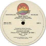 Ernie Watts : Chariots Of Fire (12", Promo)