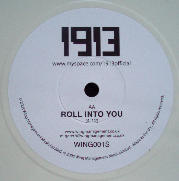 1913 : Cant Move On (7", Single, Ltd, Num, Whi)