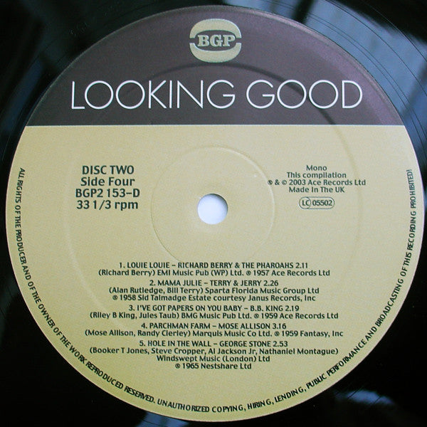 Various : Looking Good - Mod Club Classics (2xLP, Comp)