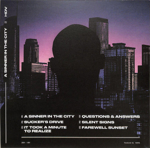 Hdv (2) : A Sinner in the City (12")