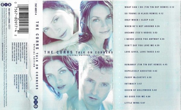 The Corrs : Talk On Corners (Cass, Album, S/Edition)