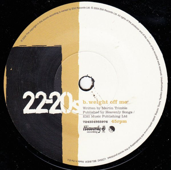 22-20s : Shoot Your Gun (7", Single)