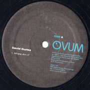 David Duriez : Where Am I? (12")