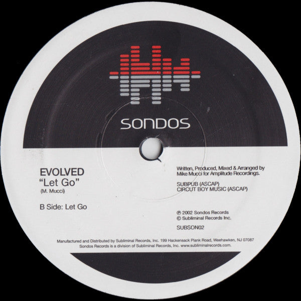 R. Rivera's Grooves* Featuring Shawnee Taylor / Evolved : Funk-A-Tron / Let Go (12")