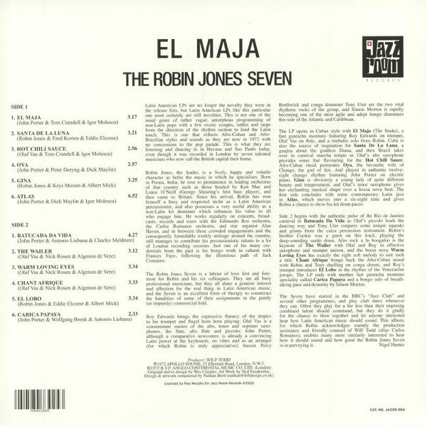 The Robin Jones Seven : El Maja (LP, Album, RE)