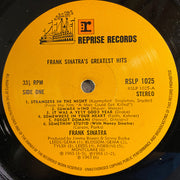 Frank Sinatra : Frank Sinatra's Greatest Hits! (LP, Comp)