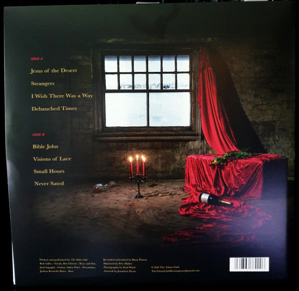 The Taboo Club : Debauched Times (LP, Album, Red)