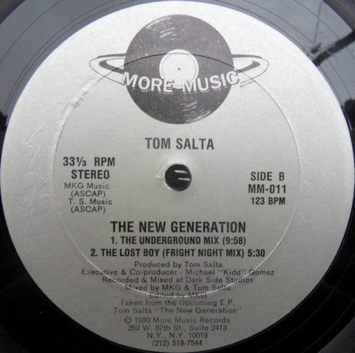 Tom Salta : The New Generation (12")