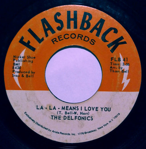 The Delfonics : La-La-Means I Love You (7", Single, RE, PRC)