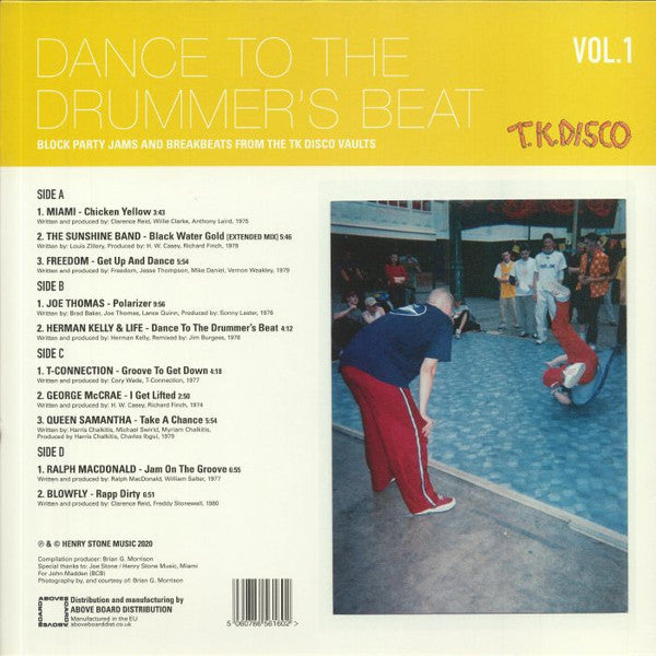 Various : Dance To The Drummer's Beat (Block Party Jams And Breakbeats From The TK Disco Vaults) (Vol. 1)  (2x12", Comp)